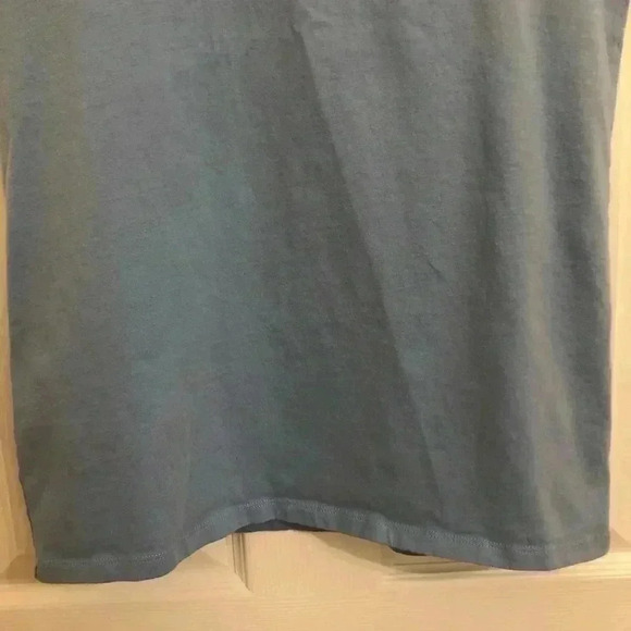 Banana Republic Blue T-Shirt Front Pocket Medium - Picture 13 of 16